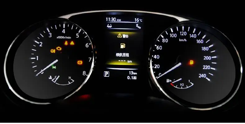 

Car Dashboard Paint Protective PET Film FIT FOR Nissan x-tail T32 2014 2016 2017 Light transmitting 4H Scratchproof Styling