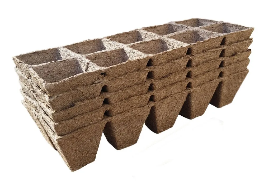 5pcs Seed Starting Pots Seed Starter Pots Trays Biodegradable Peat 5