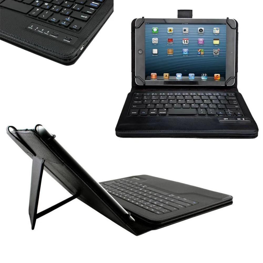 

Universal PU Leather Case Cover with Universal Wireless Bluetooth Keyboard for Huawei MediaPad M3 8.0 Octa Core 8.4" Tablet