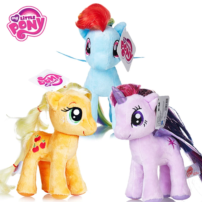 Игрушки My Little Pony friendly is Magic Applejack Princess Celestia Twilight Sparkle Pony плюшевые мягкие с наполнением куклы игрушки