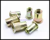25-200 pcs/Lot Metric Thread M3 M4 M5 M6 M8 M10 M12 Carbon Steel Flat Head Insert Rivet Nut Flat Head Rivet Nut Brand New ► Photo 2/4