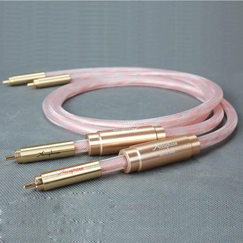 

Free shipping Accuphase interconnect cable with RCA plug connection 1.5Meter/pair