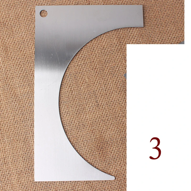 Stainless Steel Fondant Scraper Different Shapes Baking Pastry Spatulas Cream Scraper Cake Smoother Butter Knife Dough Cutter 4