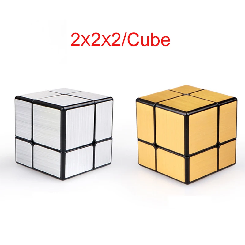 QIYI 2X2X2 магический скоростной куб Карманный стикер без наклеек кубик головоломка