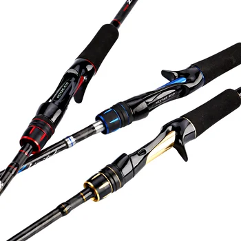 

2.1m 2.4m Lure Rod M/MH Power Ultra-light Portable Fishing Pesca Hard Spinning Stick Sea Stream Pole Casting Power Hand Canne