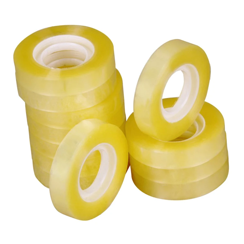 1.8cm*60m Customized Supplies Gift Packing Transparent Small Adhesive