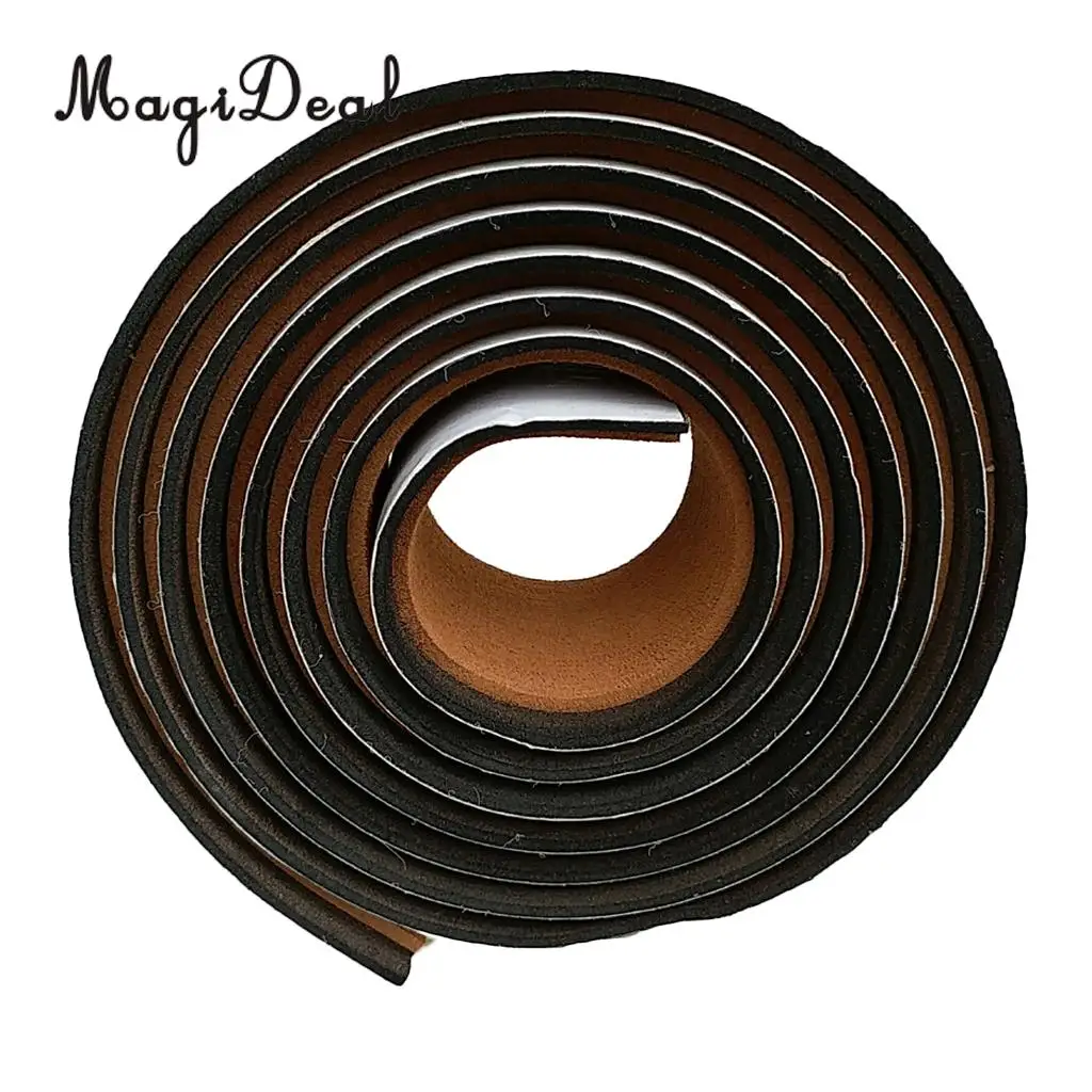 5.8x240cm 6mm Self Adhesive EVA Foam Boat Yacht Flooring Faux Pad Non-skid Teak Decking Sheet Floor Mat Brown With Black Strips