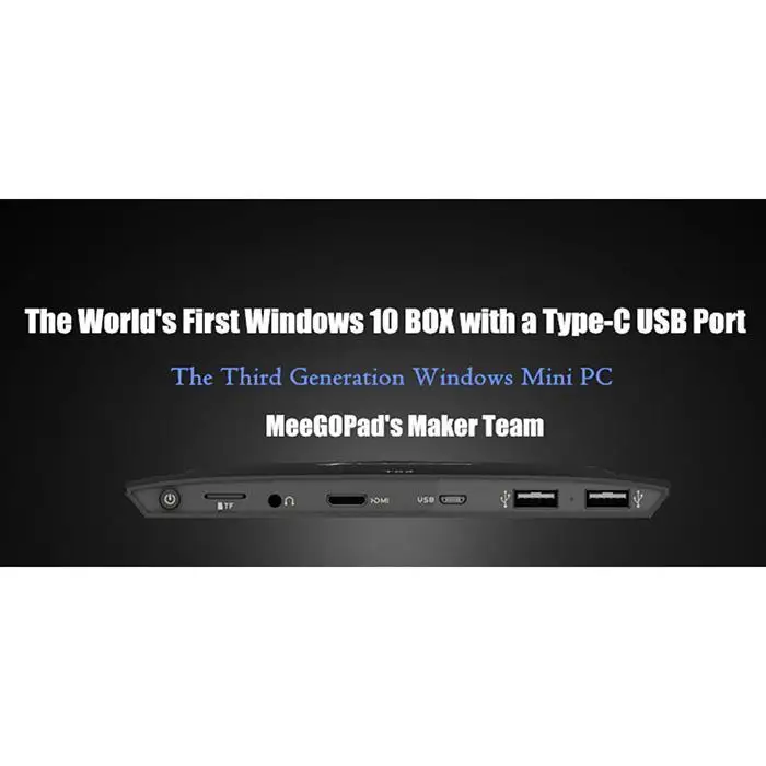 Четырехъядерный приставка Mini PC лицензированный оригинальный домашний черный Windows 10 Compute Stick с тип-c домашний официальный 0,25 кг