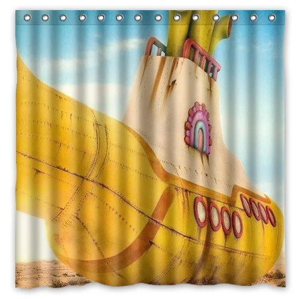 The Beatles Yellow Submarine Vinyl Record Design Wall Clock