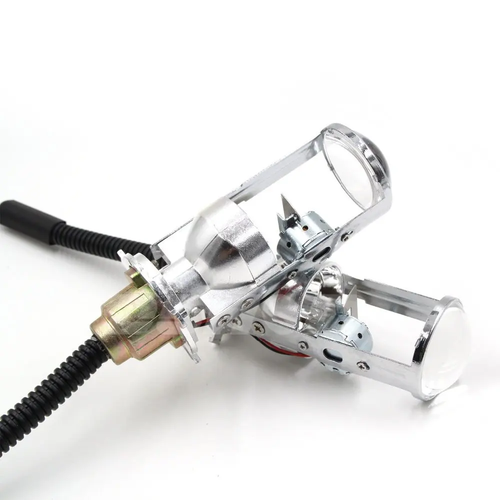 

DLAND 35W H4 MINI DH BI-XENON PROJECTOR LENS V1, WITH LOW BEAM AND HIGH BEAM, WITH LONG LIFESPAN