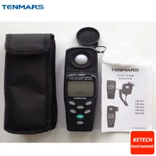 3 1/2 ЖК-дисплей Цифровые Люкс метр iilluminometer Высокая точность свет метр tm205