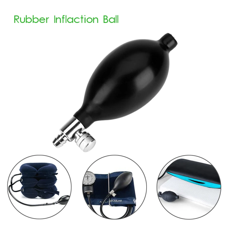 

Medical Sphygmomanometer Ball for Blood Pressure Cuff Cervical Tractor Accessories Latex Air Inflation Balloon Bulb Pump