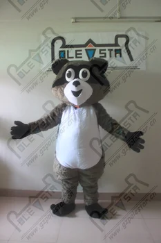 

grey bear mascot costumes cartoon plush wild animals costumes