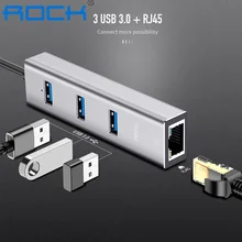 Тип C к USB3.0* 3+ RJ45 конвертер кабель адаптер хорошее качество высокоскоростной передачи Gigabit сетевой светодиодный светильник