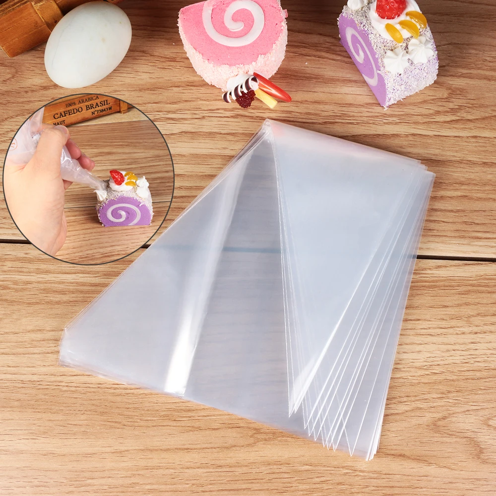 Buy 10pcs/pack White Disposable Piping Bag Baking