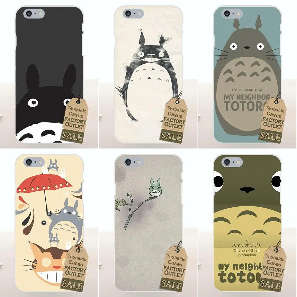 

Tpwxnx TPU Protective Totoro Minimal Art For Apple iPhone X 4 4S 5 5C SE 6 6S 7 8 Plus For LG G4 G5 G6 K4 K7 K8 K10