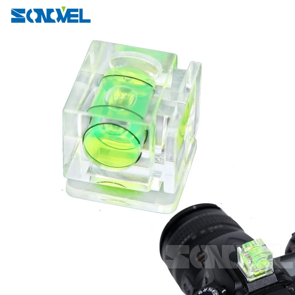 

one Axis Bubble Spirit Level Hot Shoe Adapter Dslr Slr Camera Photography Accessories for CANON NIKON OLYMPUS Pentax