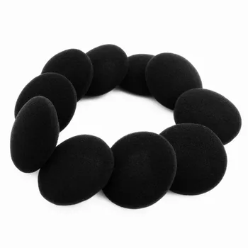 

1000 Pcs 60MM Black Replacement Earpads Foam Ear Pads Sponge Pillow Cover Cups Repair Part for 6CM Diameter Headphone Headset