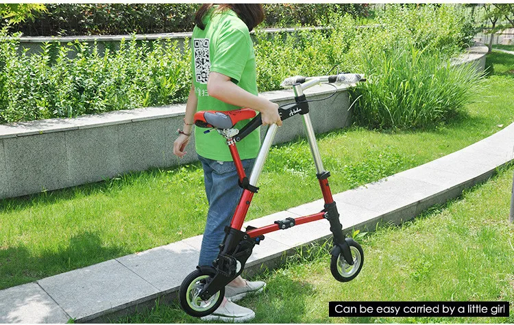 Sale New Xfront Abike Unisex 8 Inch Wheel Mini Ultra Light Folding Bike Subway Transit Vehicles Road Bicycle Outdoor Sports Bicicleta 9