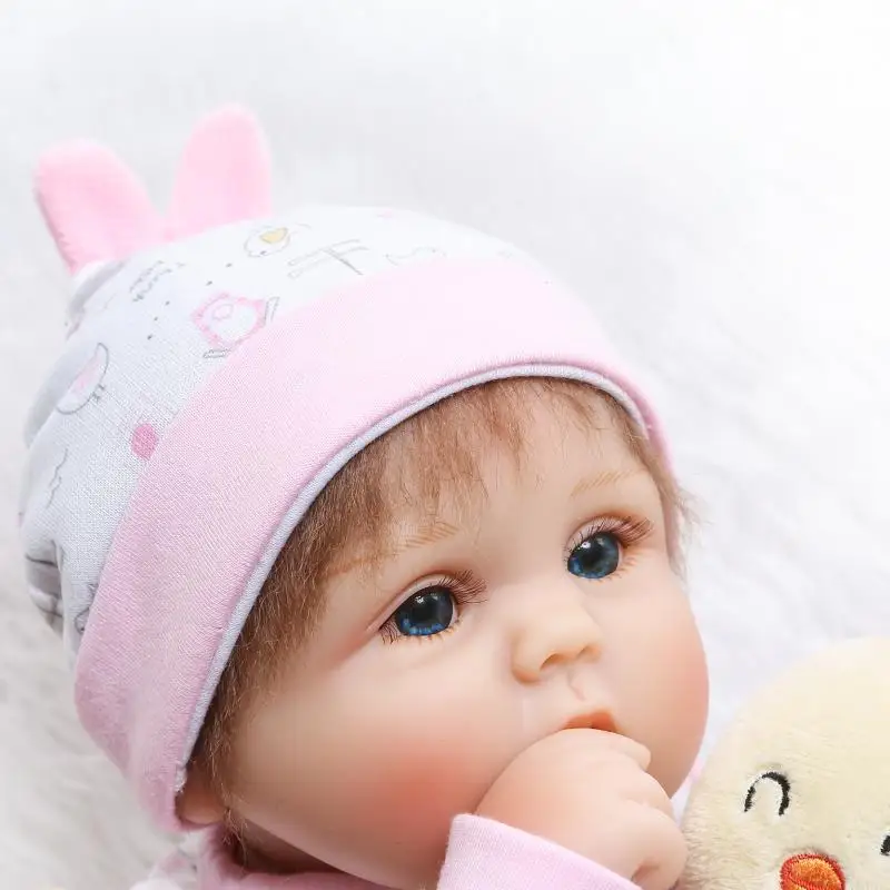 Bebe Silicone reborn realista 40cm Reborn Baby Doll kids Playmate Gift For  Girls new year toys soft body boneca reborn - AliExpress