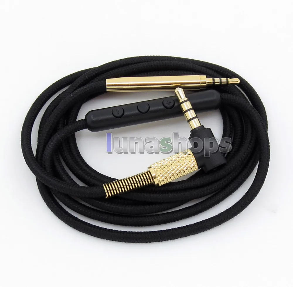 Mic Remote Cable For Audio Cable bose AE2 QC25 OE2 QC35 OE2i Cord Headset Headphone LN005713