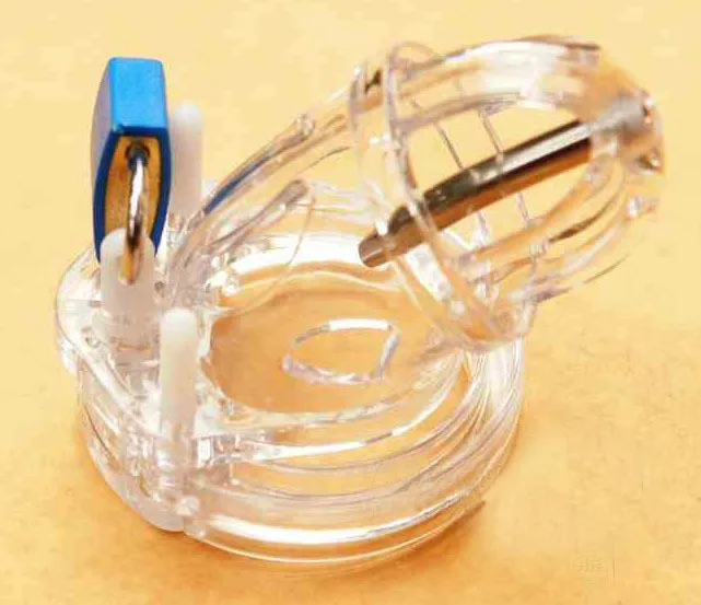 Extreme Male Chastity Husband Chastity Male Chastity Videos UCB 8000 CLEAR MALE CHASTITY DEVICE