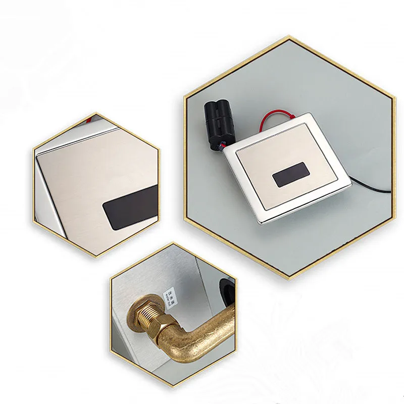 Скрытый автоматический индукционный сенсор писсуарный кран, туалет инфракрасный датчик урин, датчик флушер Соленоидный клапан, J18072