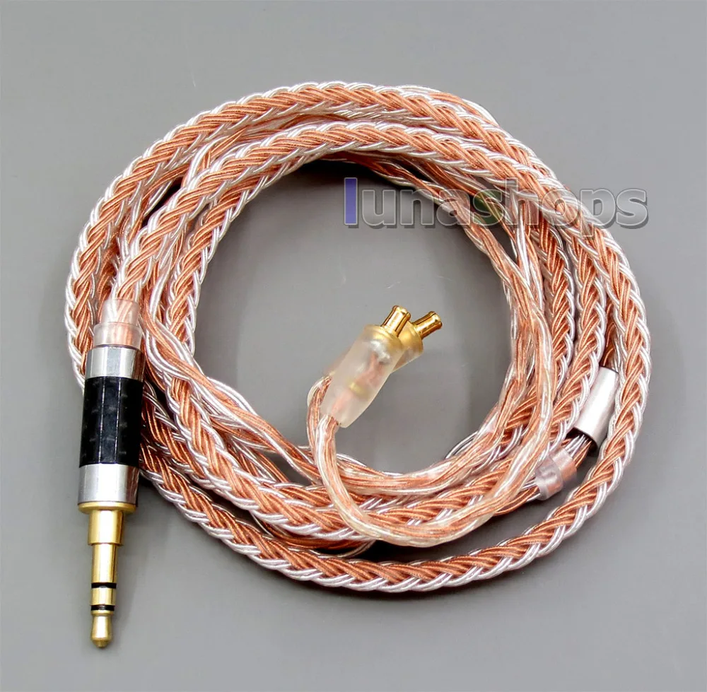 

3.5mm 16 Cores OCC Silver Plated Mixed Headphone Cable For CKS1100 E40 E50 E70 LN005837