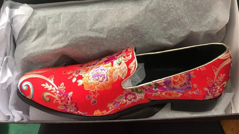 Qianruiti-Chaussure-Homme-Men-Embroidery-Shoes-Slip-on-Loafers-Floral-Flats-Luxury-Handmade-Casual-Shoes-EU39