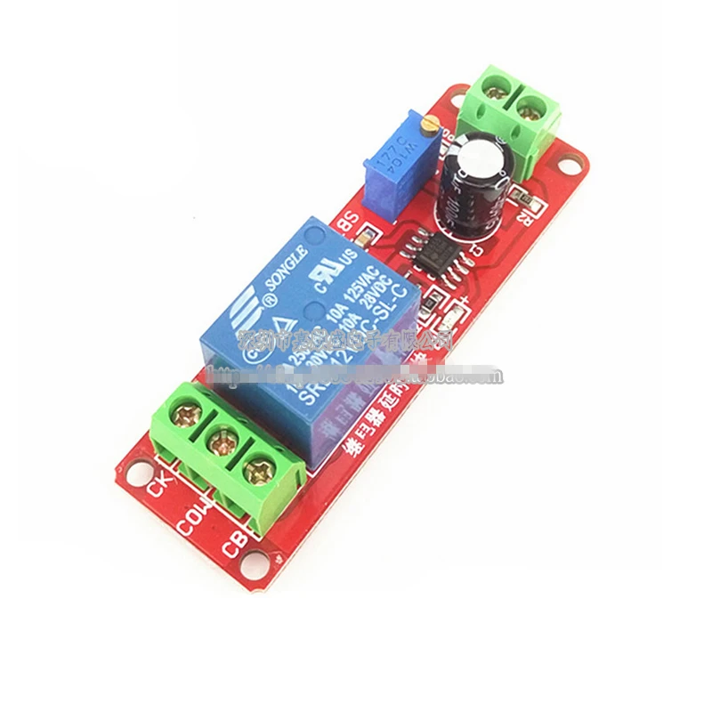 1PCS NE555 delay module 12V delay open relay module Delay switch delay