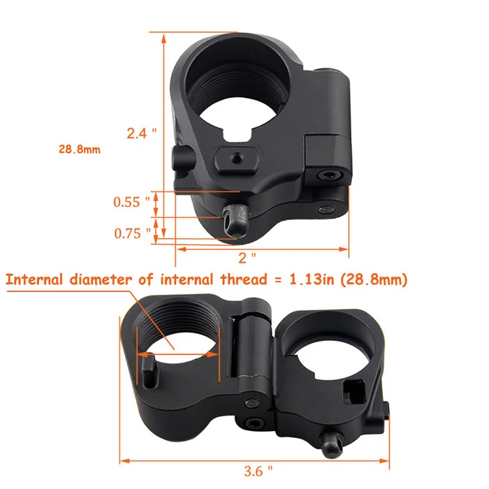 Тактический AR Складной Адаптер для M16/M4 SR25 серии GBB(AEG) Аксессуары для охоты для страйкбола RL2-0042