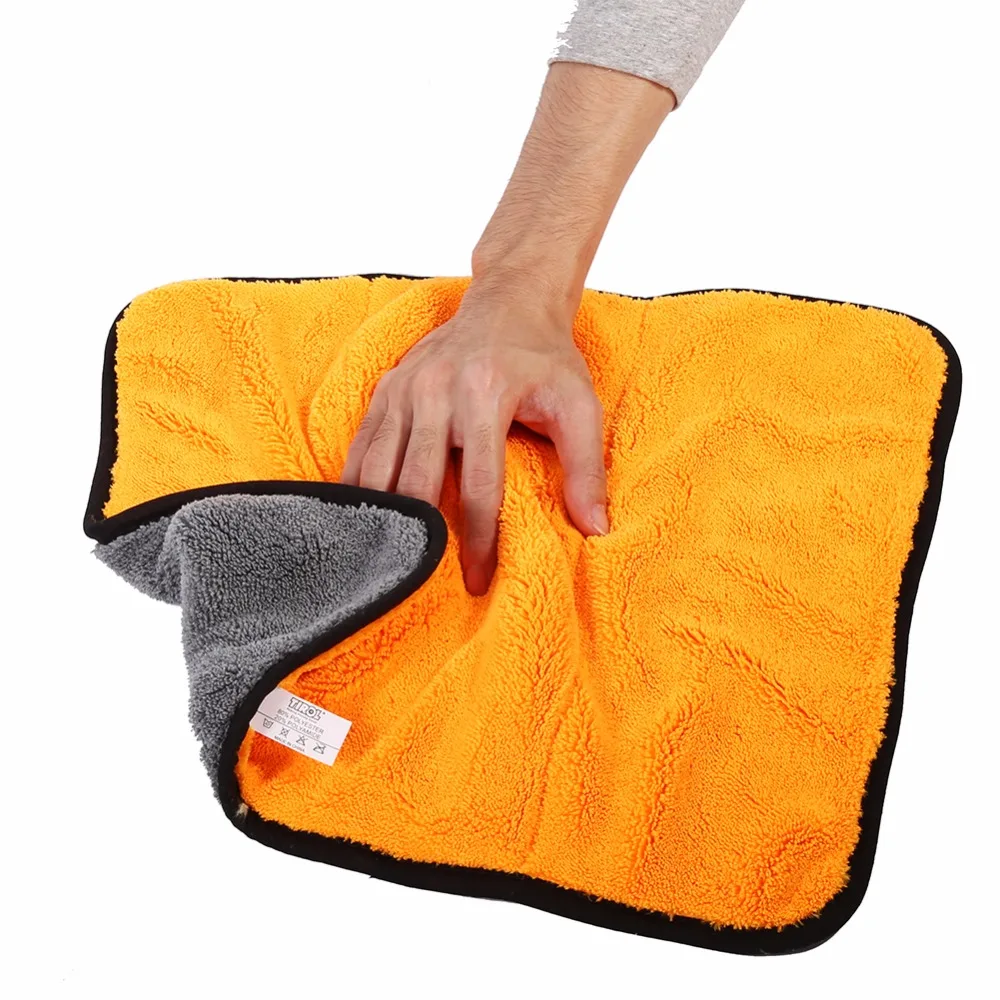 TOPS Super Soft Microfiber Absorbent Towel Car Home Kitchen Washing