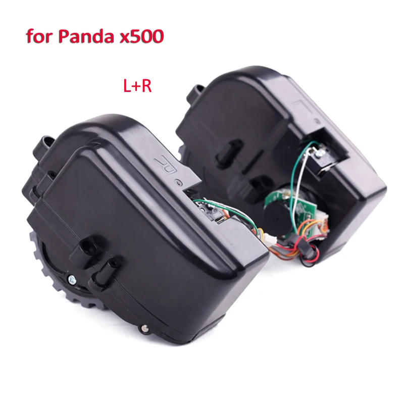 2 шт./лот (L + R) колеса для panda X500 Запчасти пылесоса | Бытовая техника