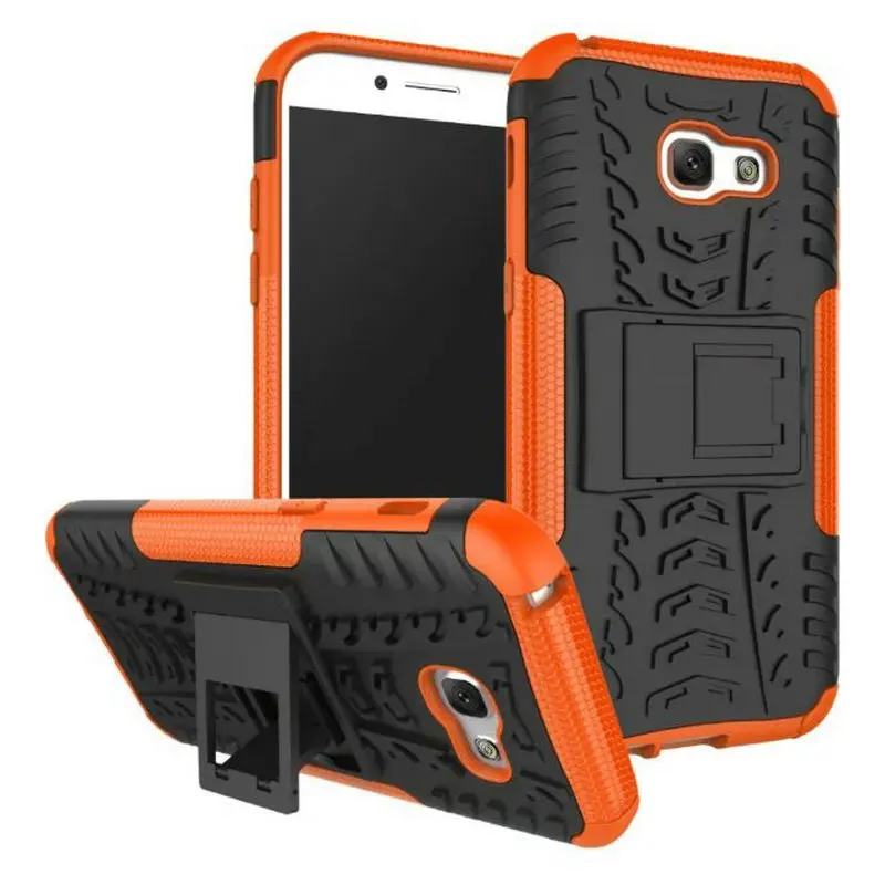 

Case For Samsung Galaxy A7 2017 Silicon Plastic Back Cover Kickstand Phone Bags Cases for Samsung A7 2017 A7200 A72 0F Alabasta