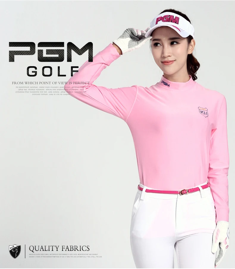 Hot sale!PGM Golf Clothes Polo Tshirt Compression Women Shirts Lady Long Sleeve Warm Golf Shirt Outdoor Sportswear,Free shipping