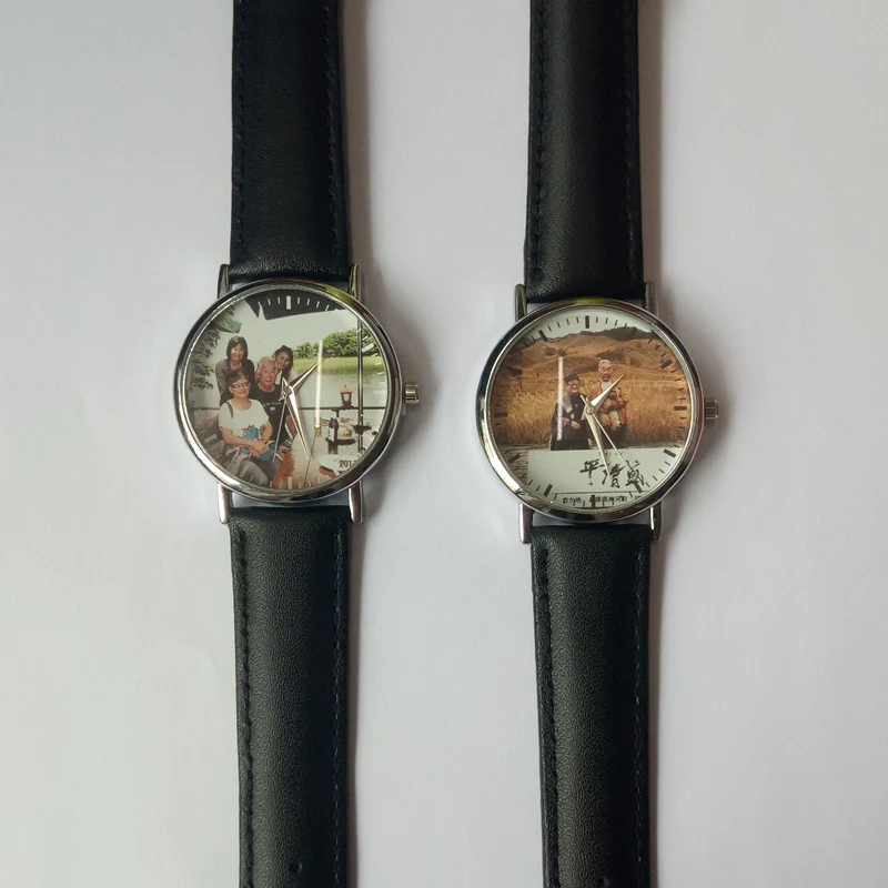 B-0000 Custom Watch Women Men Printing Your Picture Watch Blank Personalized Watch DIY Put Your Photo/Image/Text Disassembled