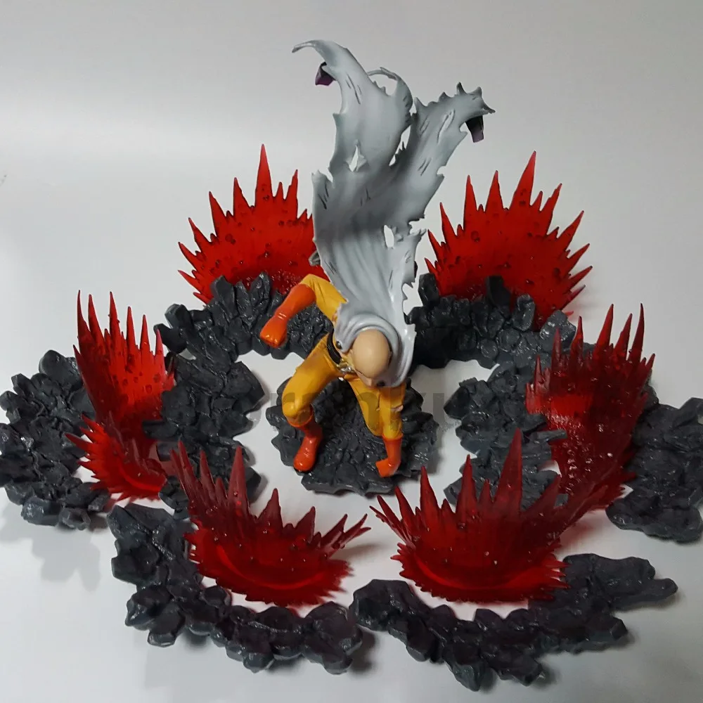 Фигурки One Punch Man Saitama Sensei Power Up сцена Аниме ONE PUNCH MAN фигурка модель игрушка|model toy|action