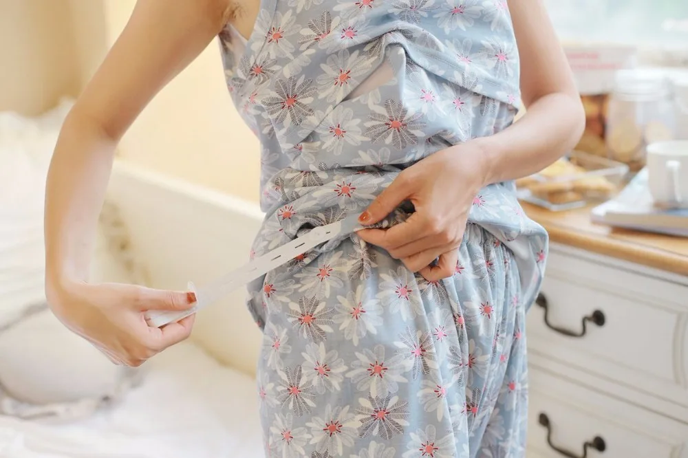 1276# Хлопковая пижама с цветочным принтом для беременных и кормящих женщин, сексуальная ночная одежда с v-образным вырезом для беременных женщин