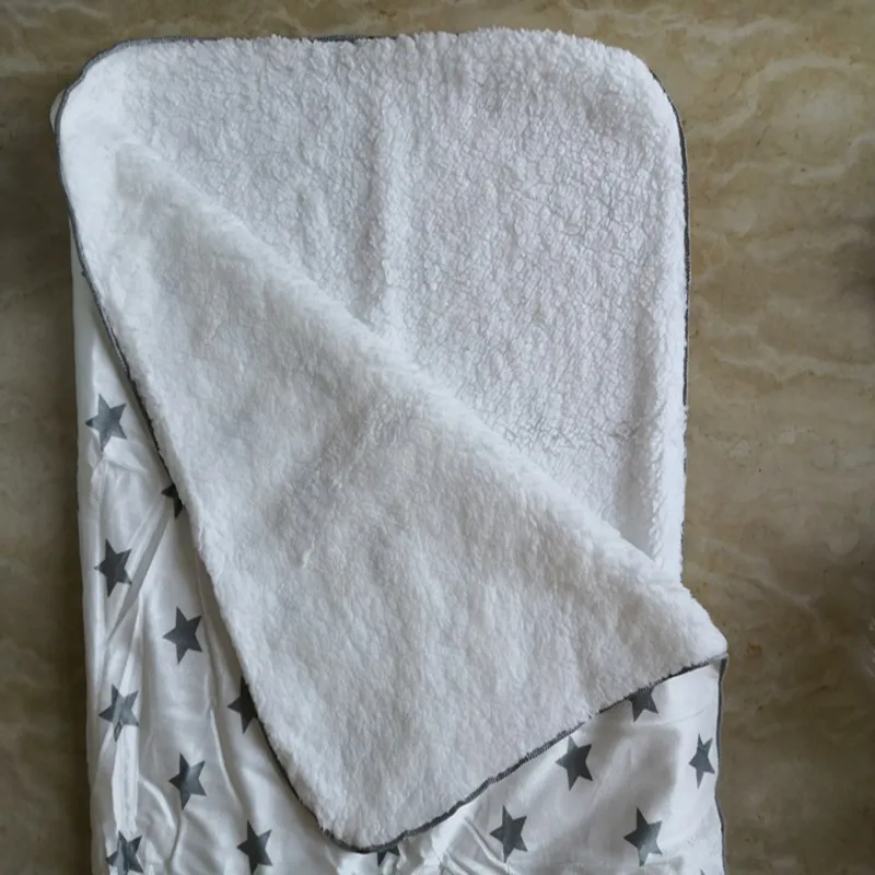 Детское Двухслойное Флисовое одеяло с принтом совы|baby blanket|cute baby blanketsbaby bedding blankets |