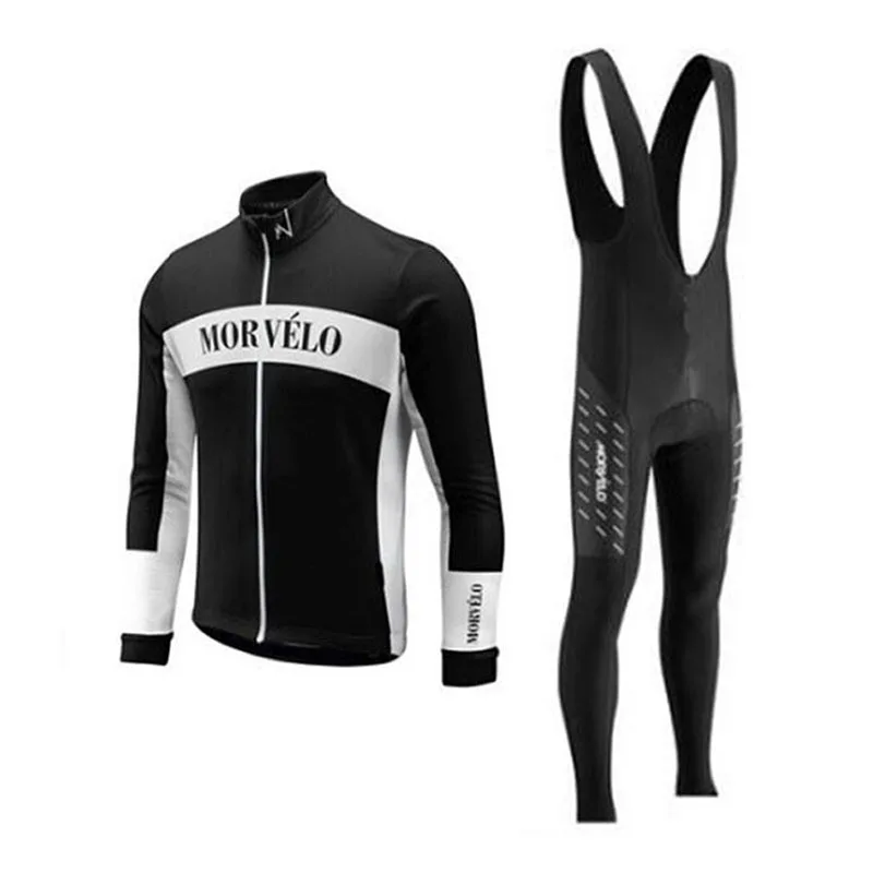 MORVELO, комплект из джерси и штанов для велоспорта с длинным рукавом, Ropa Ciclismo, Мужская Весенняя быстросохнущая одежда для велоспорта MTB - Цвет: 5