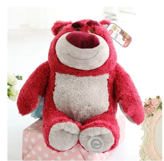 

Original Lotso Strawberry Bear Cute Soft Stuffed Animals Plush Toy Doll Gift