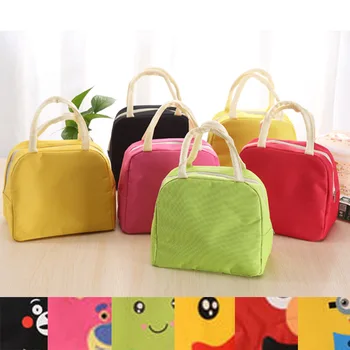 

Portable Lunch Bag Cartoon New Thermal Insulated Lunch Box Tote Cooler Bag Bento Pouch Lunch Container School Food Storage Bags