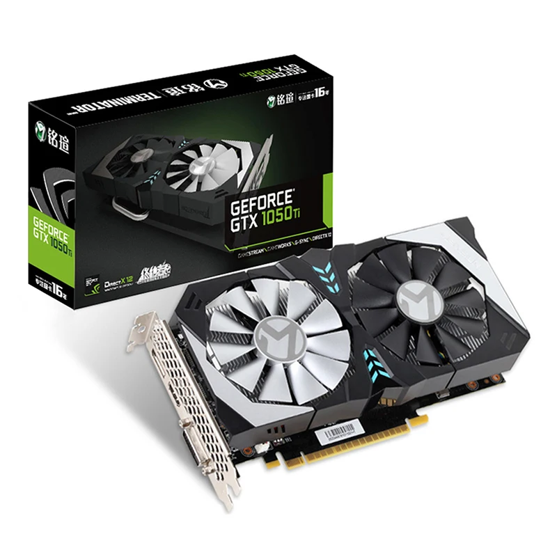MAXSUN NVIDIA GeForce GTX1050Ti Терминатор 4G Графика карты GDDR5 1921 1392 МГц 128bit 7000 видеокарта HDMI + DP