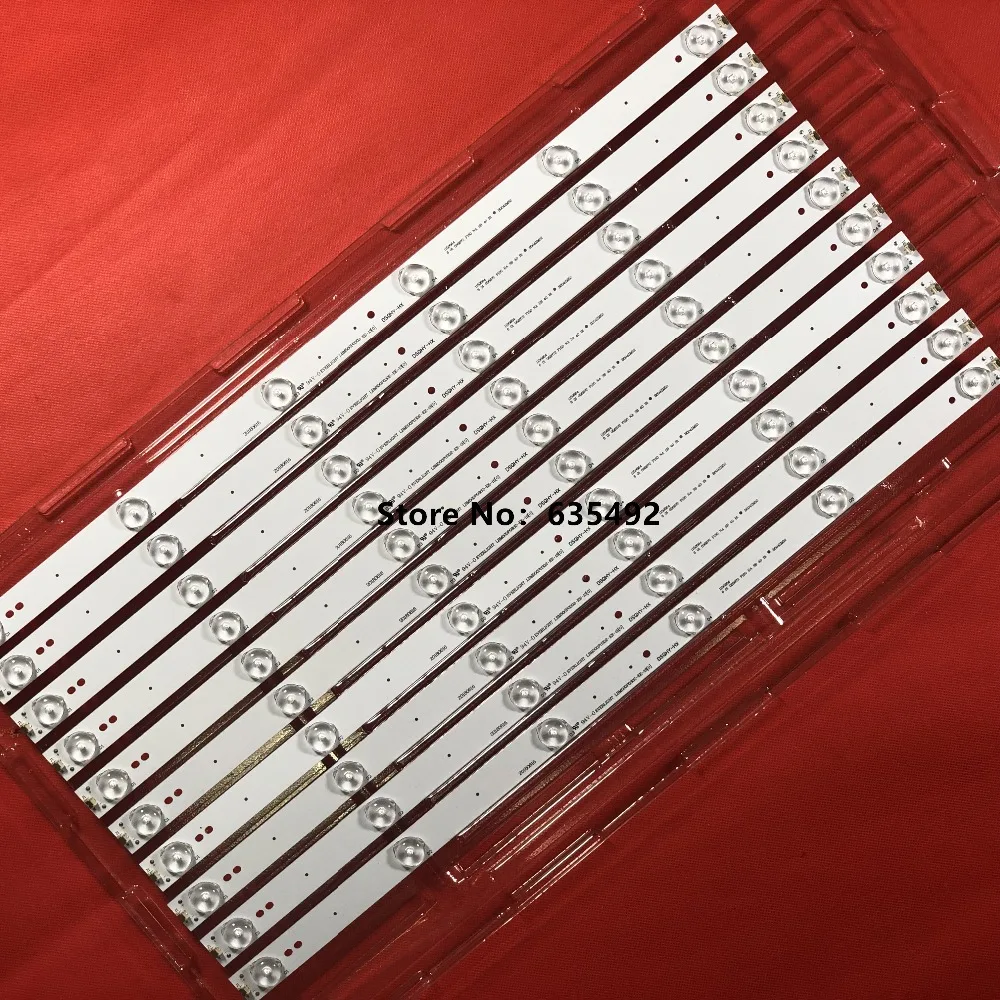 

11PCS LED Strip EVERLIGHT LBM500P0302-EE-1S(0) for LED50K300U LED50K5100U LED50EC520UA LED50K300UD LED50K560U4 50EU590