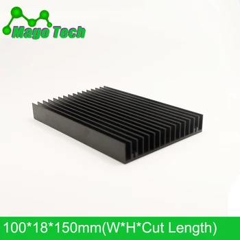 

LED Aluminum Heatsink Plate Grow Light Radiator Cooling Cooler Fit Transistor IC Thermal Conductivity LED Radiator Electronics