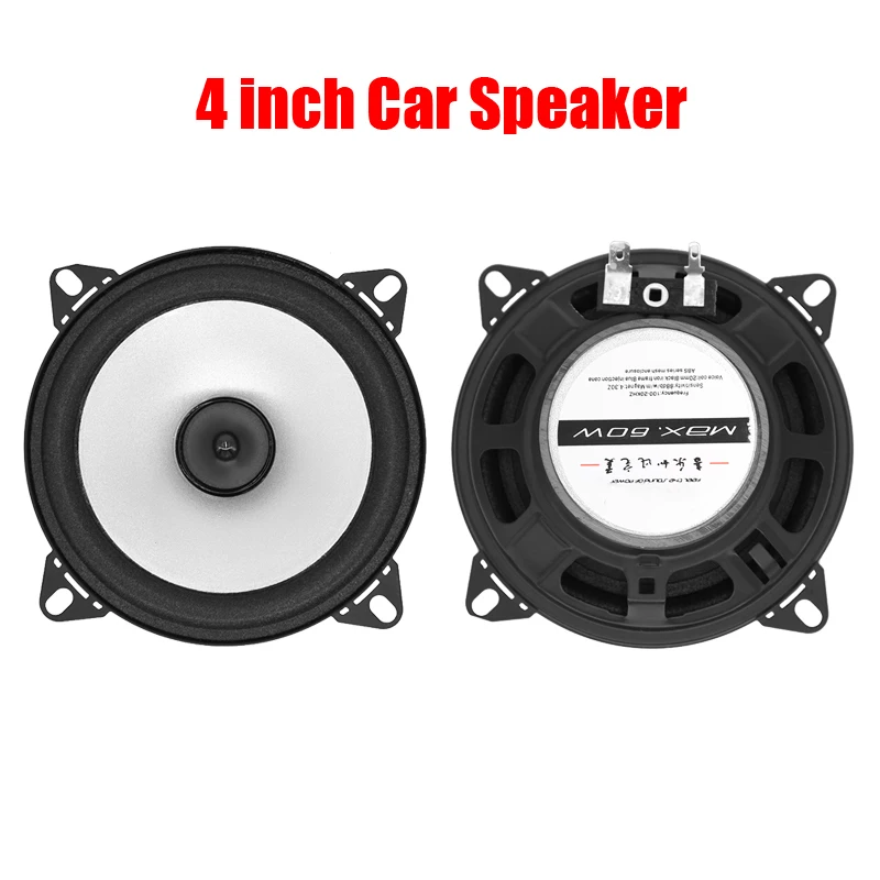 2pcs/lot 4inch car speaker automotive sound subwoofer car HIFI full