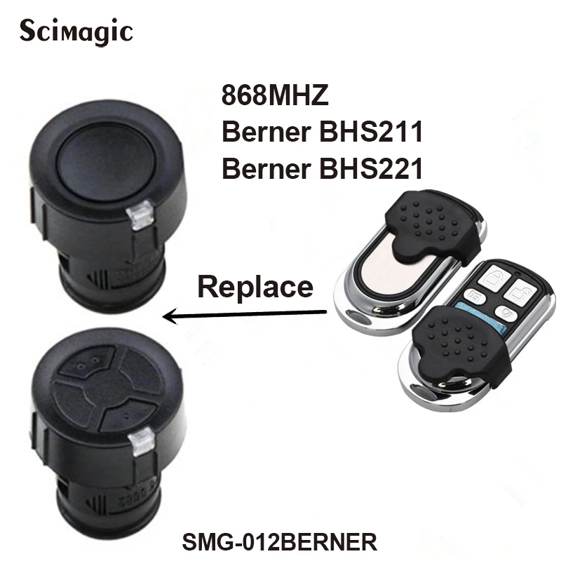 Копия Marantec D302 D304 Hormann BERNER BHS140 BHS 121 868 МГц Дубликатор гаражных дверей/ворот с