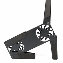Крутой кулер вентилятор охлаждения USB складной коврик w/2 вентилятора для ноутбука ноутбук PromotionHot новое поступление