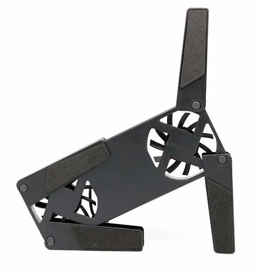 

Cool Cooler Cooling Fan USB Foldable Folding Pad w/ 2 Fans for Laptop Notebook Free Shipping PromotionHot New Arrival