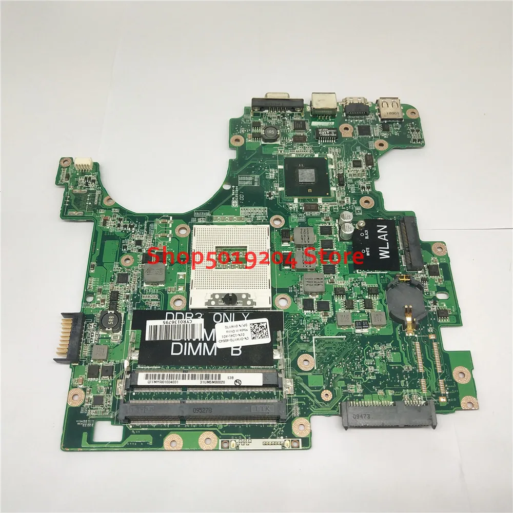 Материнская плата для ноутбука Dell Inspiron 1764 DAUM3BMB6E0 YTGF3 HM55 31UM5MB0020 материнская CN-0YWY70